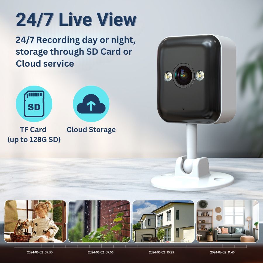 ClearGuard high-definition security camera