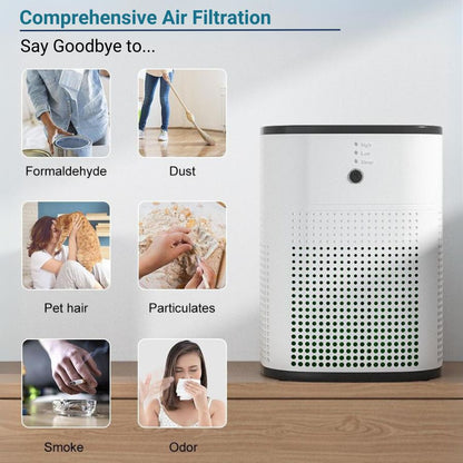 Multi-layer filtration system in air purifier